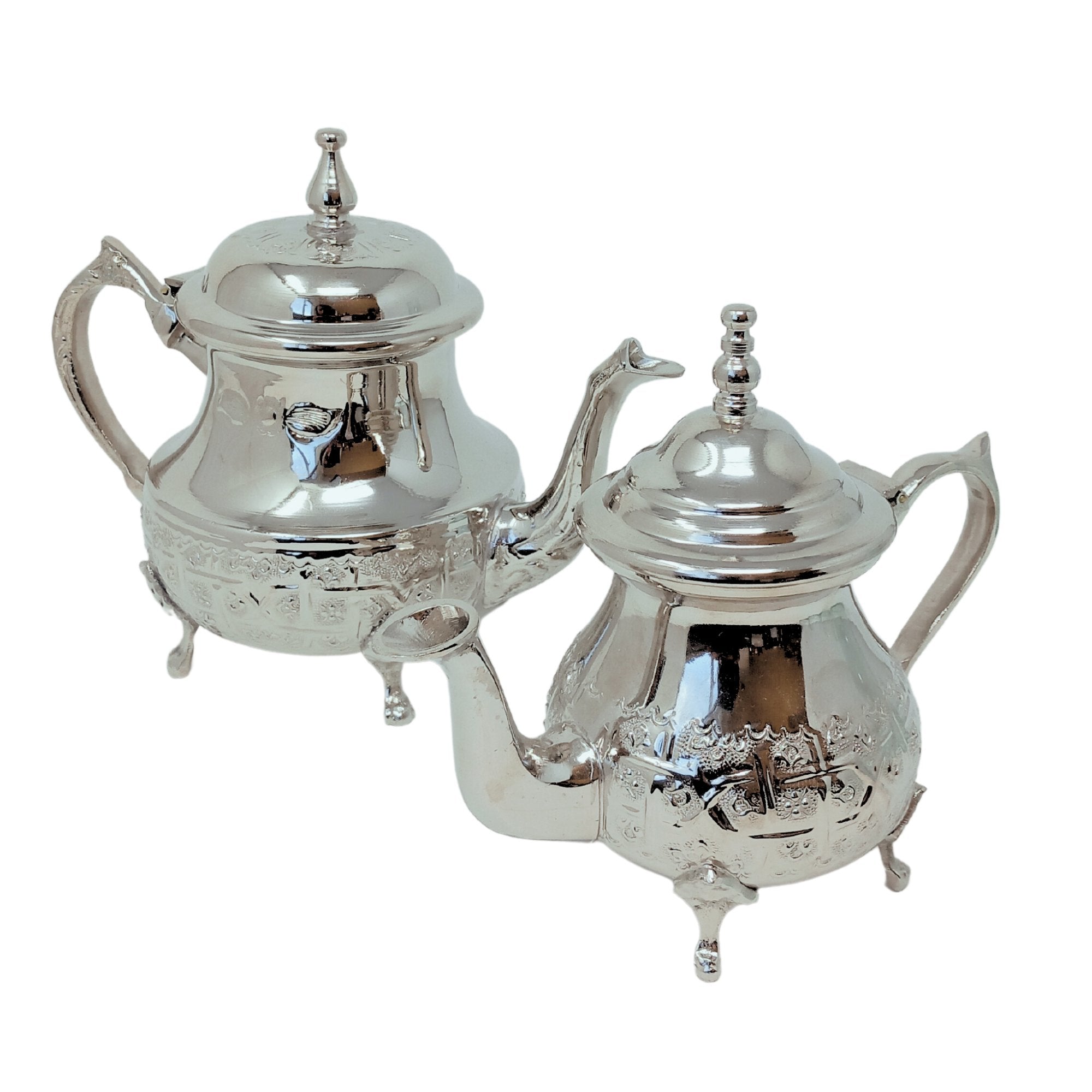 Moroccan Metal Tea Pot for Stovetop - Artisan Stories