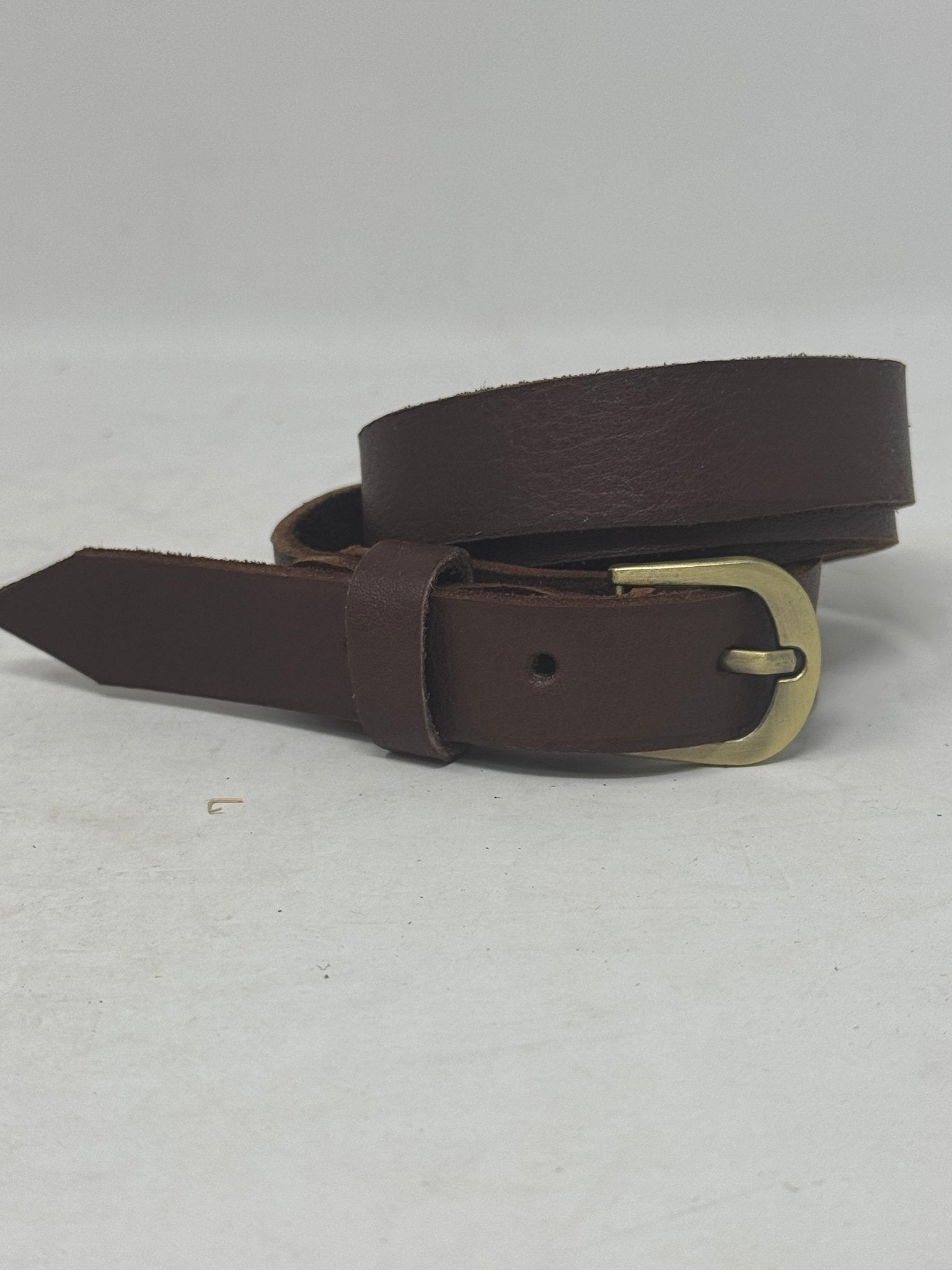 New Skinny leather belt - Artisan Stories