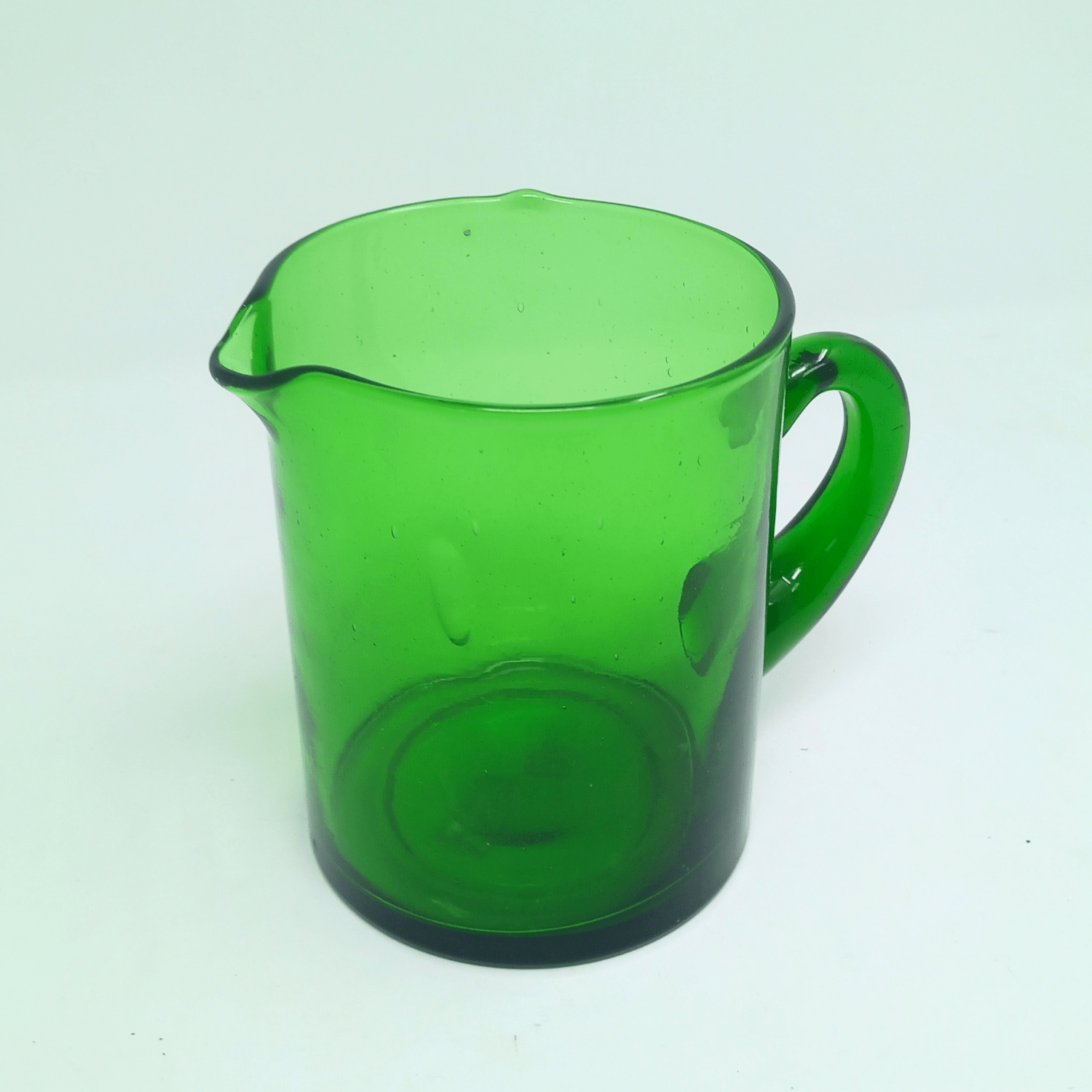 New Small DCAA Jug Recycled Glass with Handle - Artisan Stories