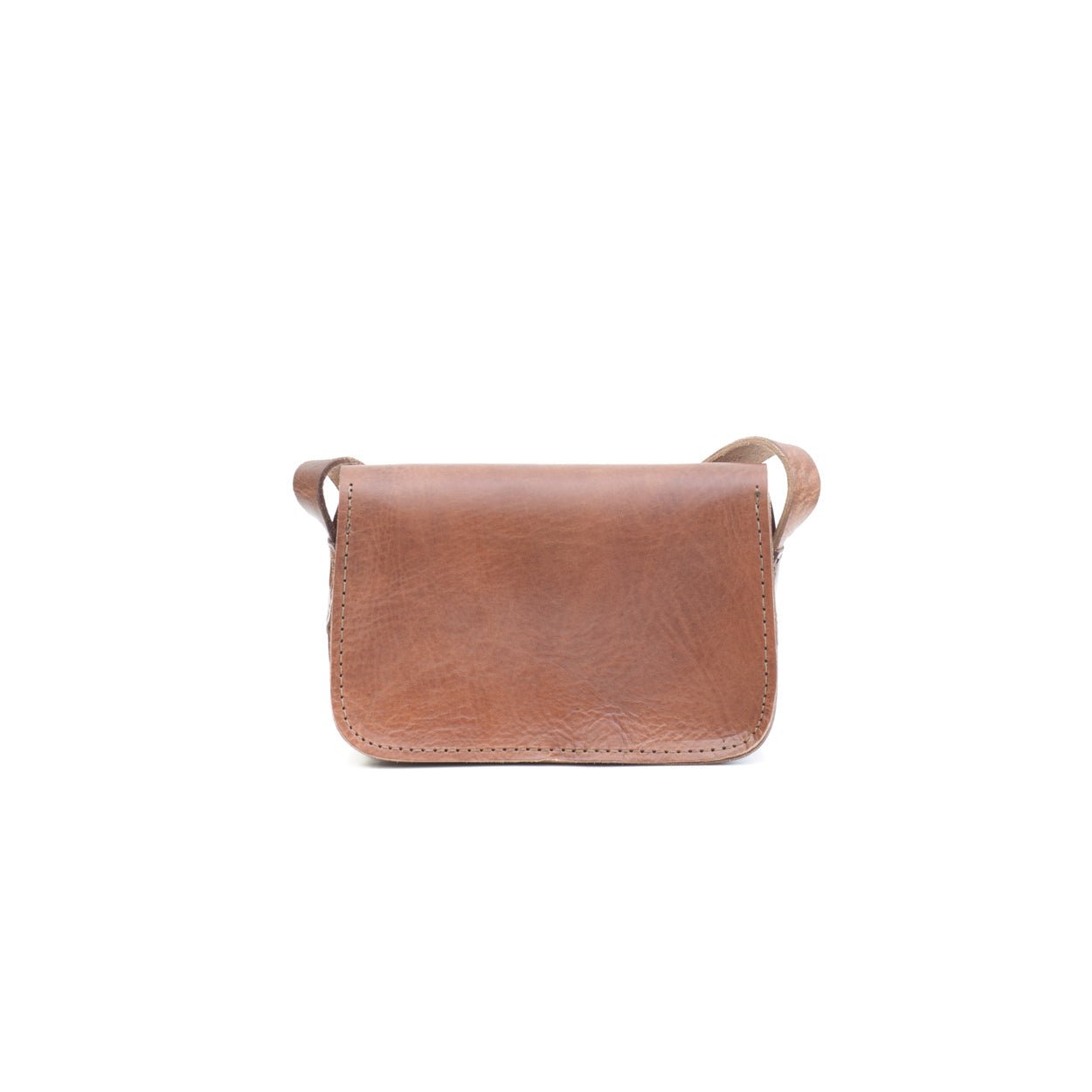 Noah Leather Wallet Crossbody Light Brown - Artisan Stories