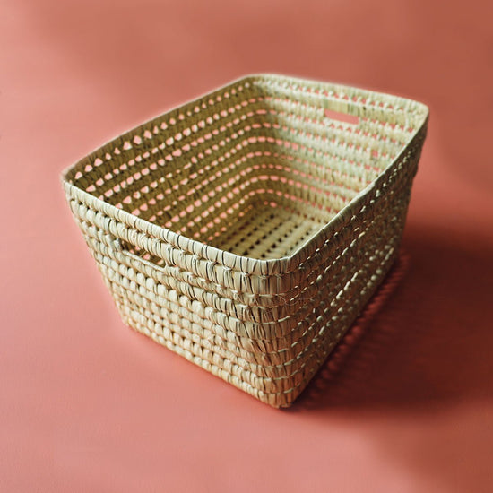 Open Weave Storage Basket - Artisan Stories