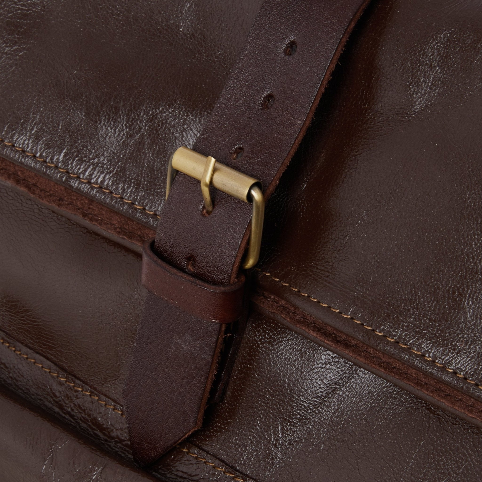 Roberto Dark Brown Leather Backpack - Artisan Stories