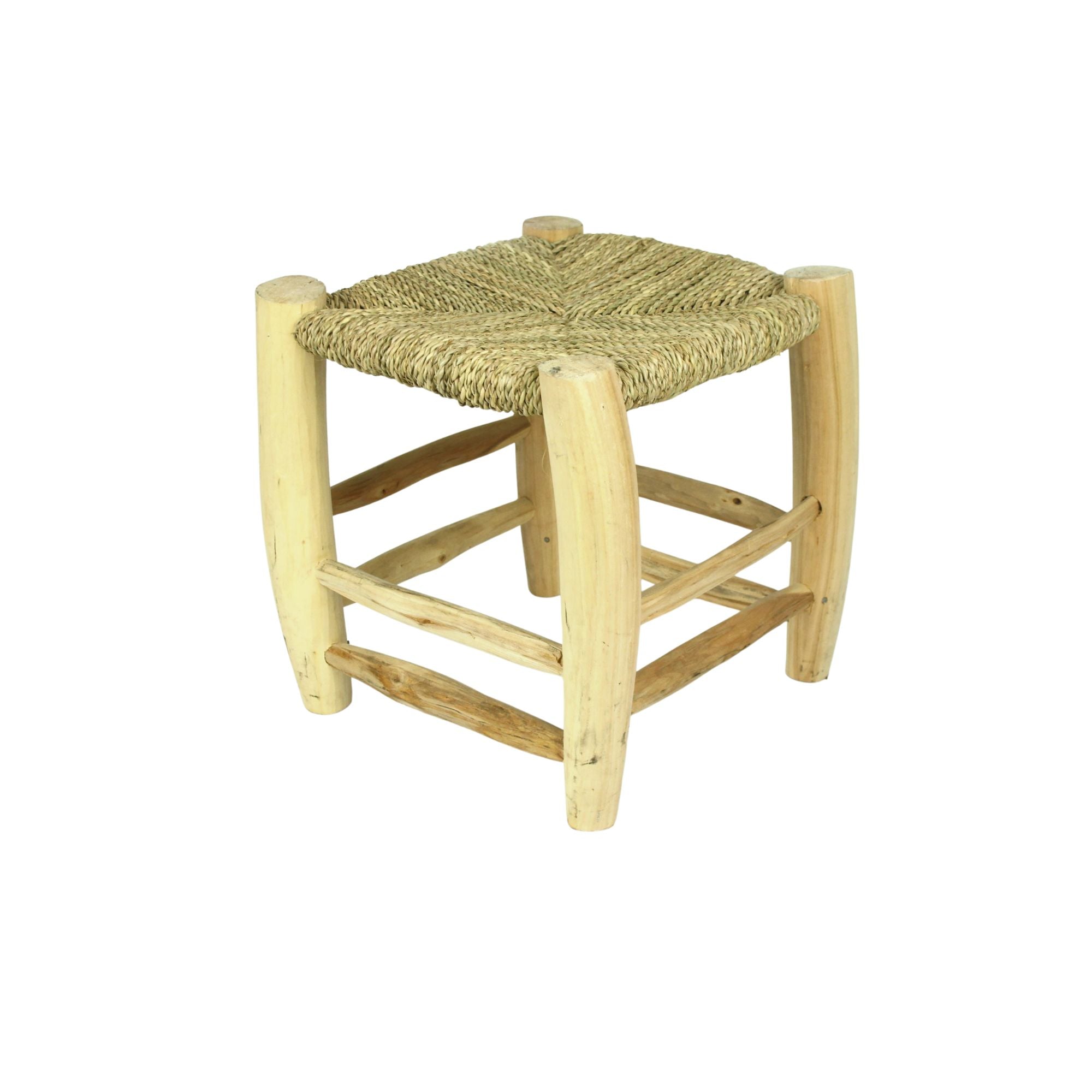 Rustic Handmade wooden Stool - Artisan Stories