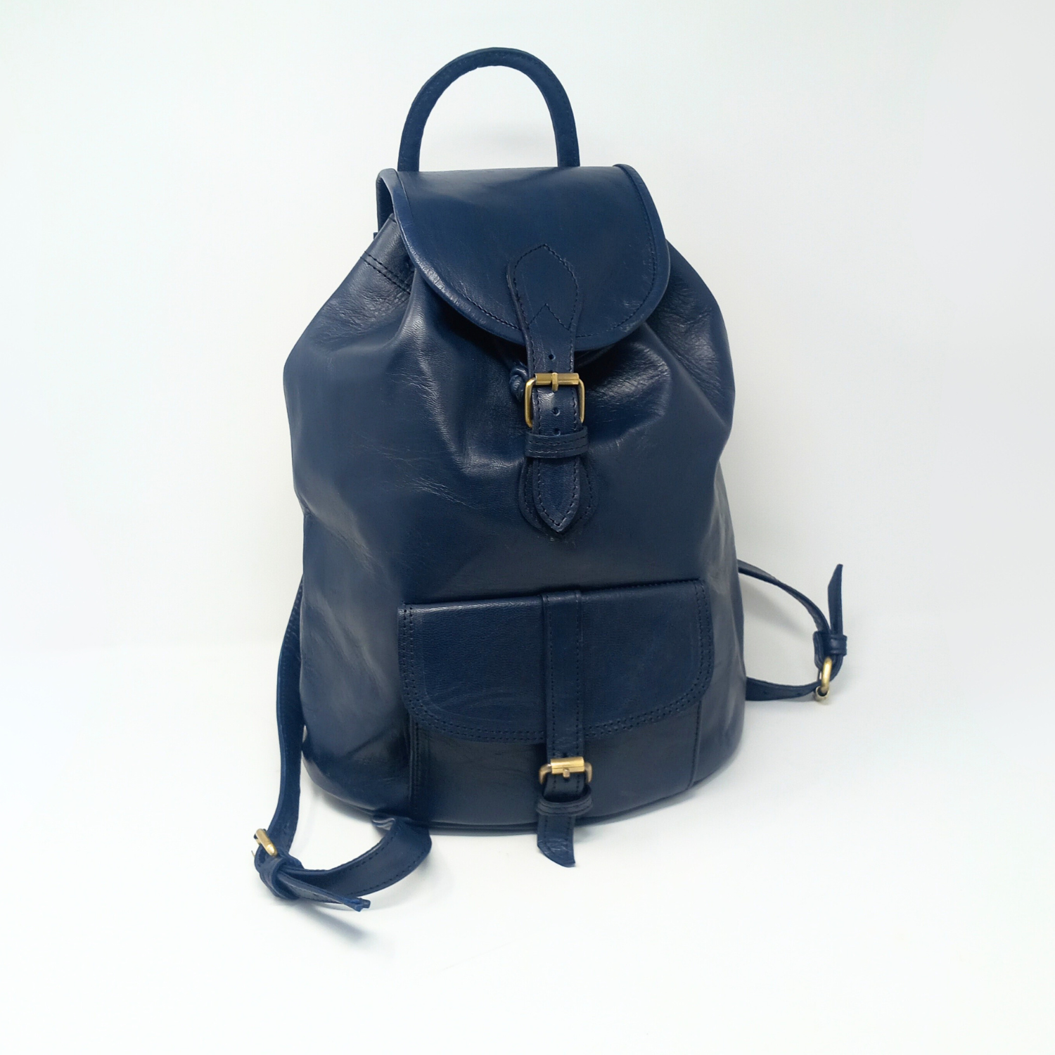 Mittelgroßer Sac a Dos Rucksack – Blau