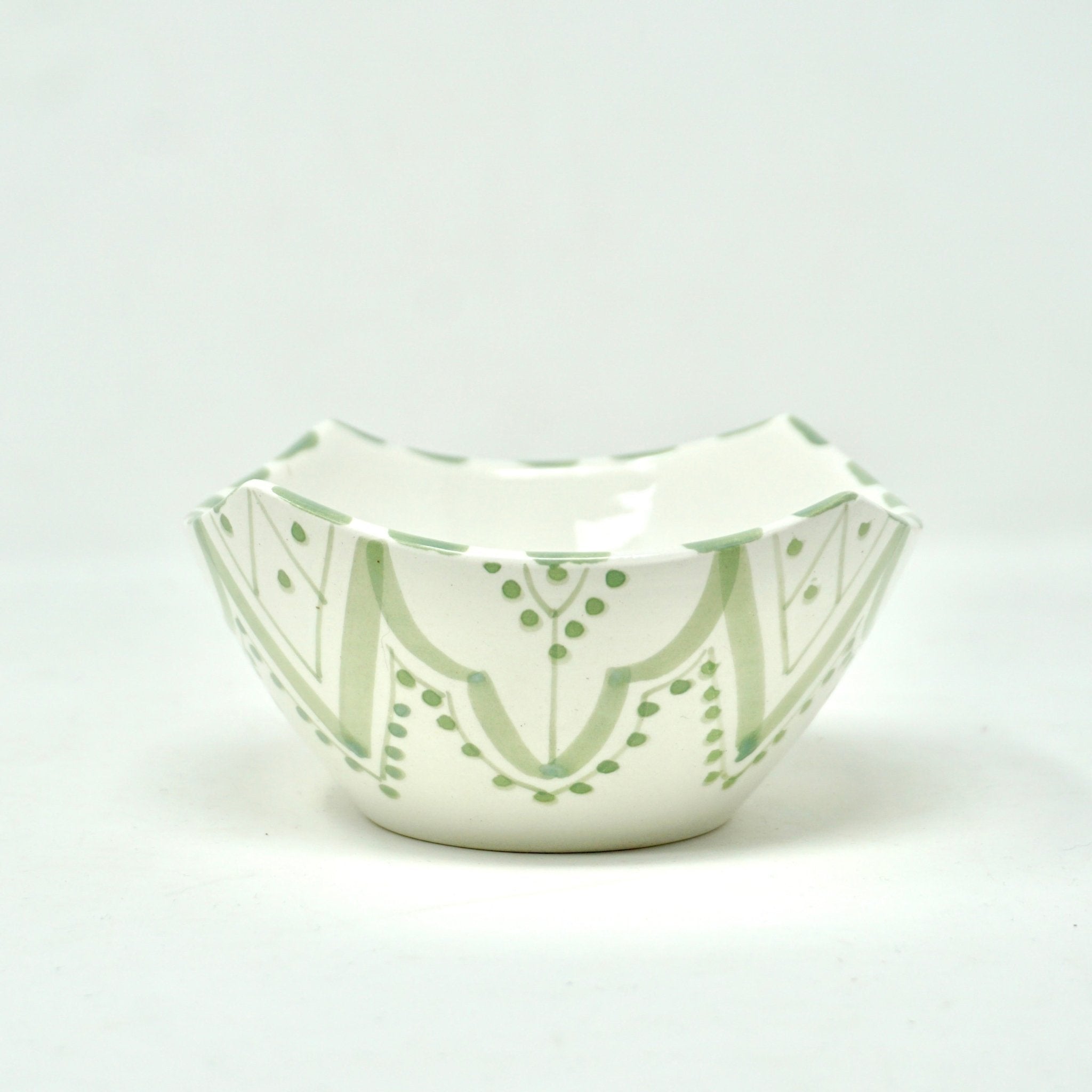 Safa hexagonal ceramic breakfast bowl - Artisan Stories