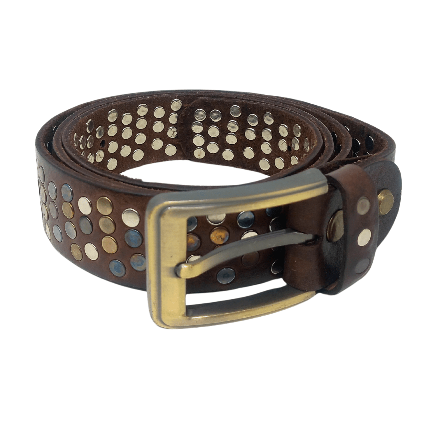 Studded Leather Belt - Artisan Stories