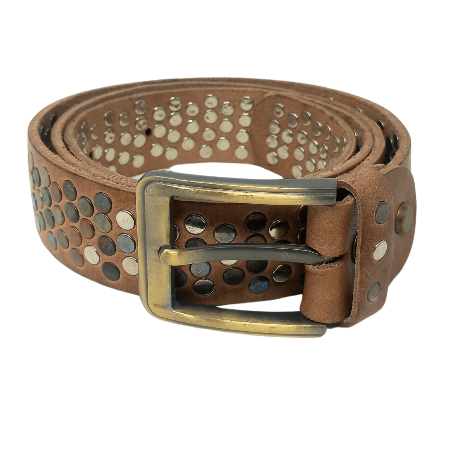 Studded Leather Belt - Artisan Stories