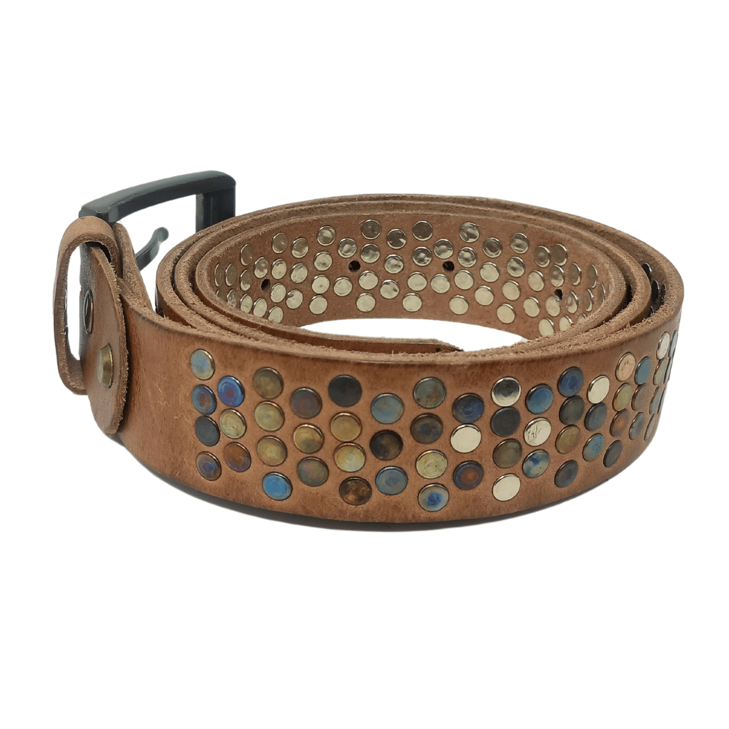 Studded Leather Belt - Artisan Stories