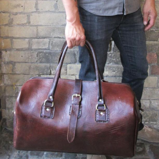 Urban Travel Bag - Chocolate - Artisan Stories