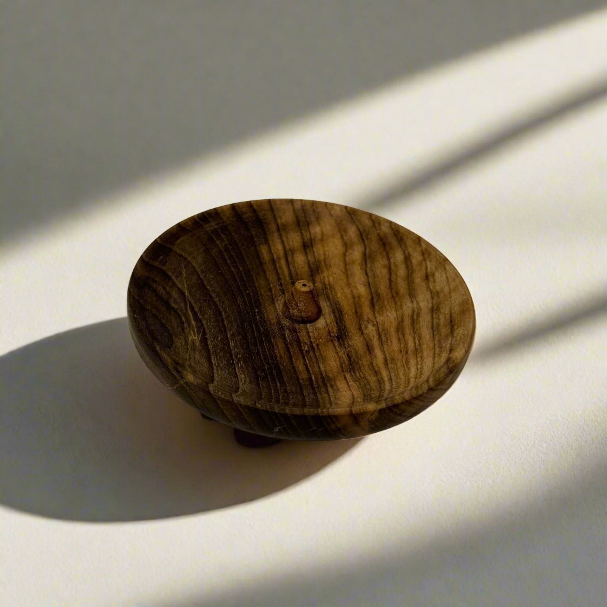 Walnut Wood Incense holder - Artisan Stories