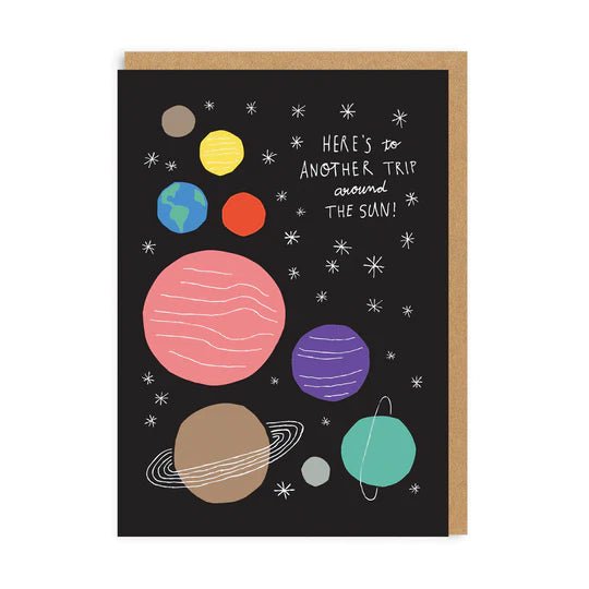 Around The Sun Greeting Card - Artisan Stories