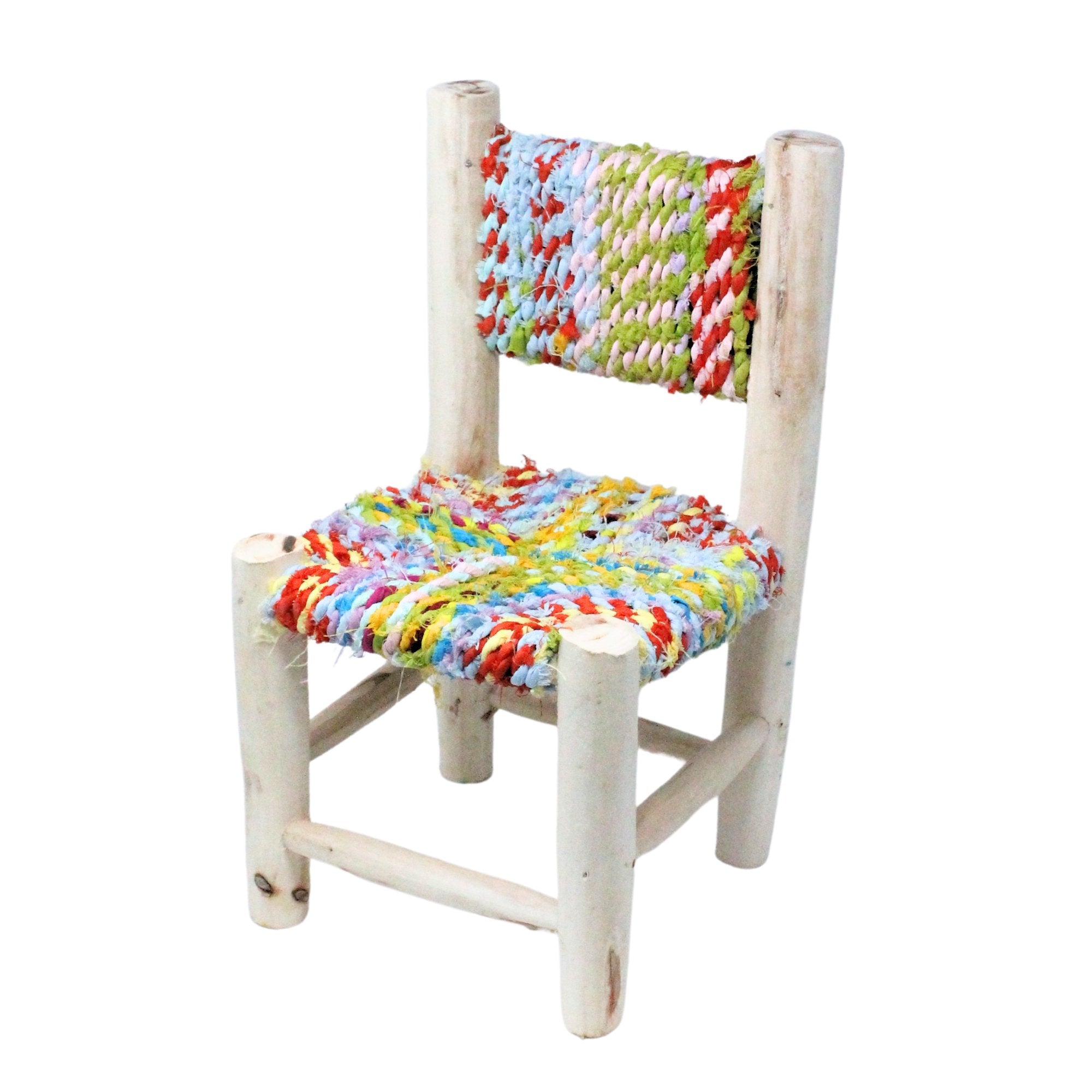 Boucherouite Children's Chair - Artisan Stories