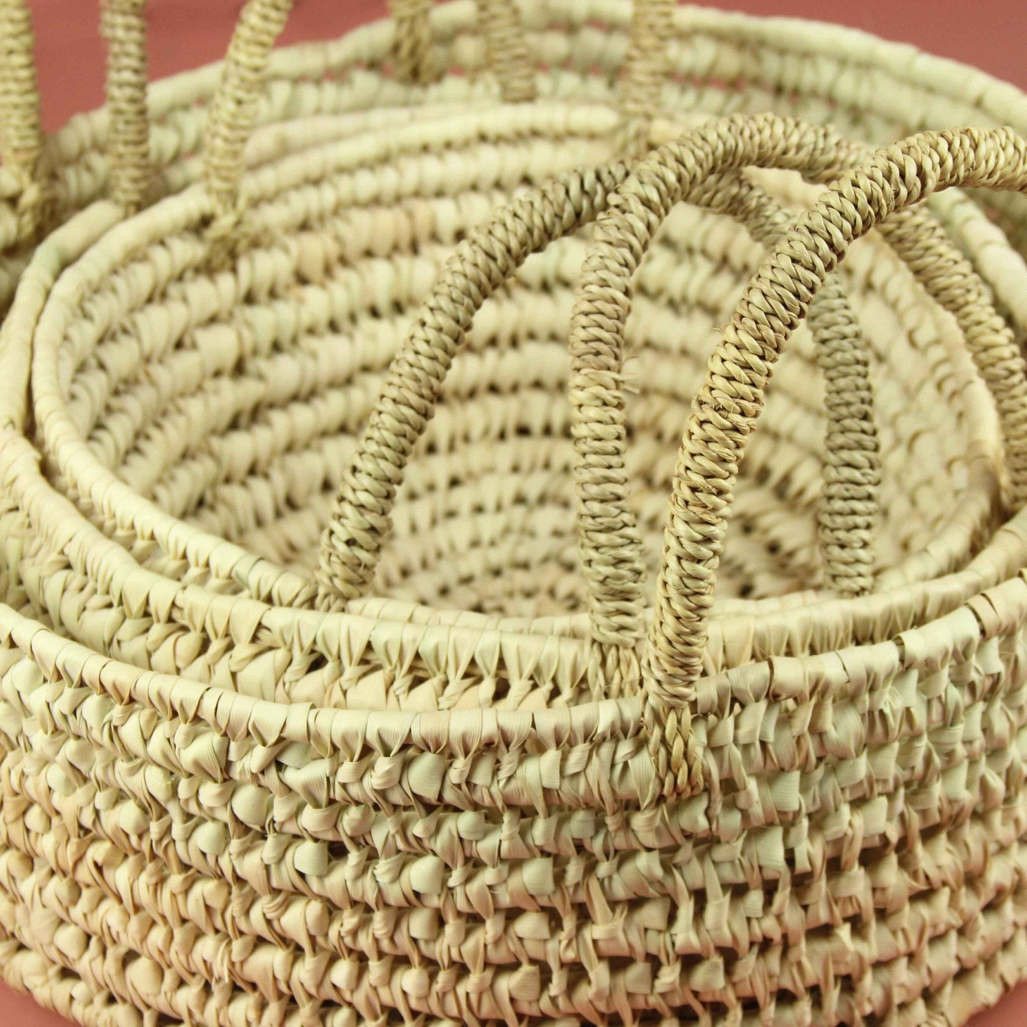 Handwoven Round Basket - Artisan Stories