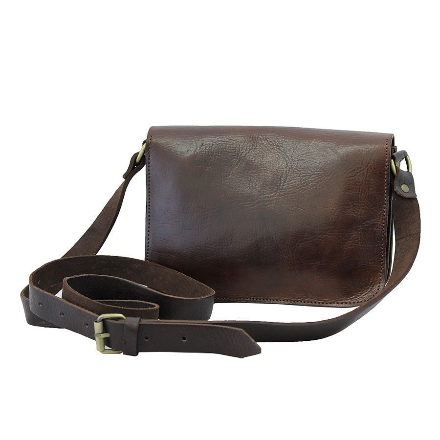 Chocolate brown shop crossbody bag