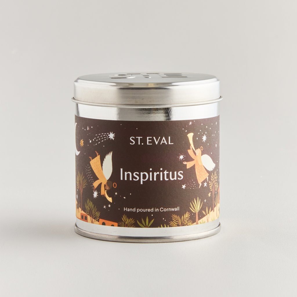 Inspiritus Scented Christmas Tin Candle - Artisan Stories