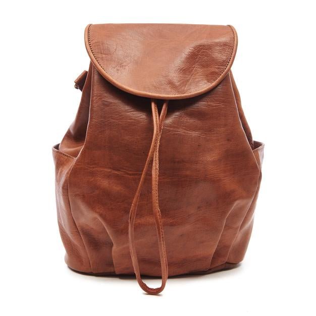 Laura 2 - in - 1 Backpack - Tan - Artisan Stories