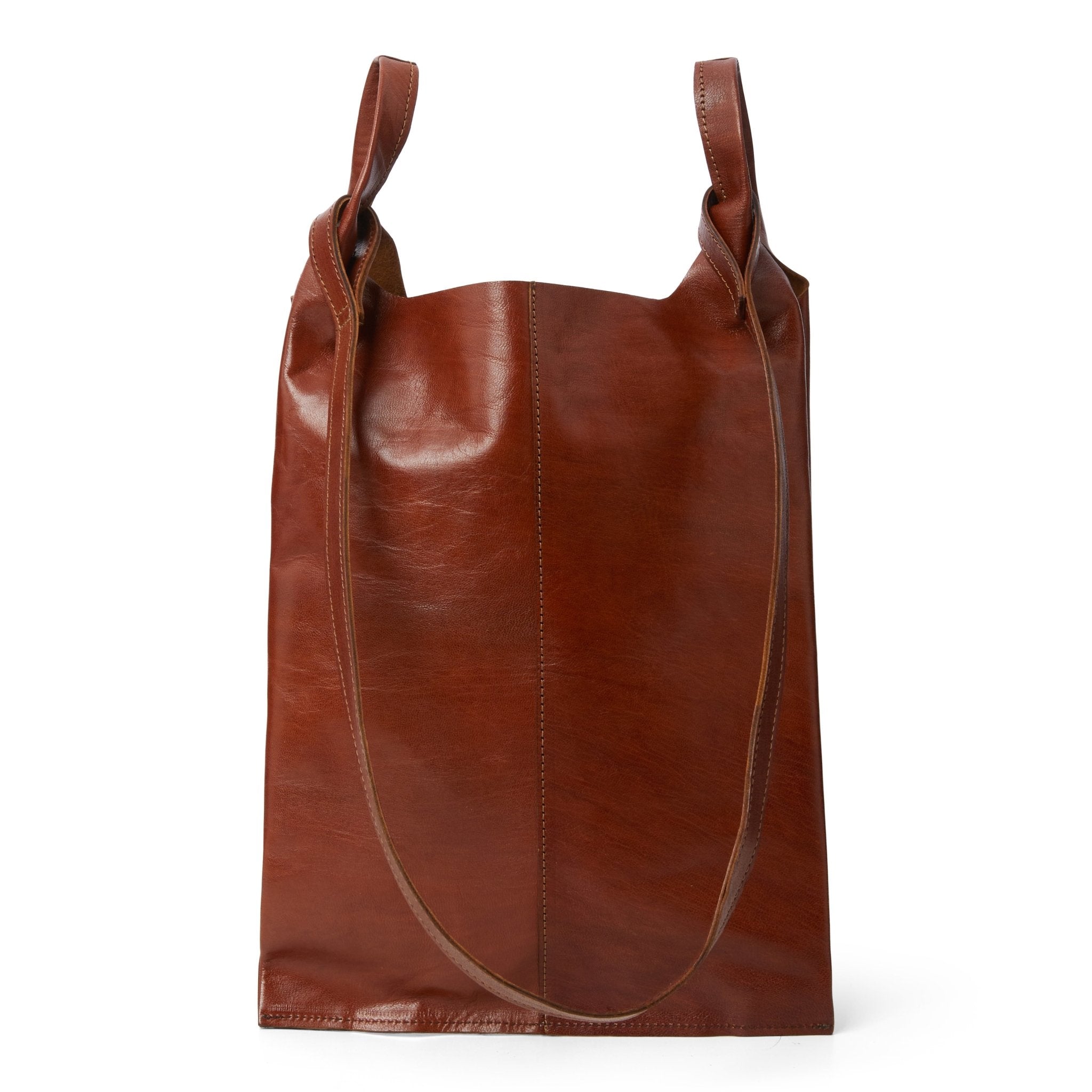 Leather Carry Tote bag - Artisan Stories