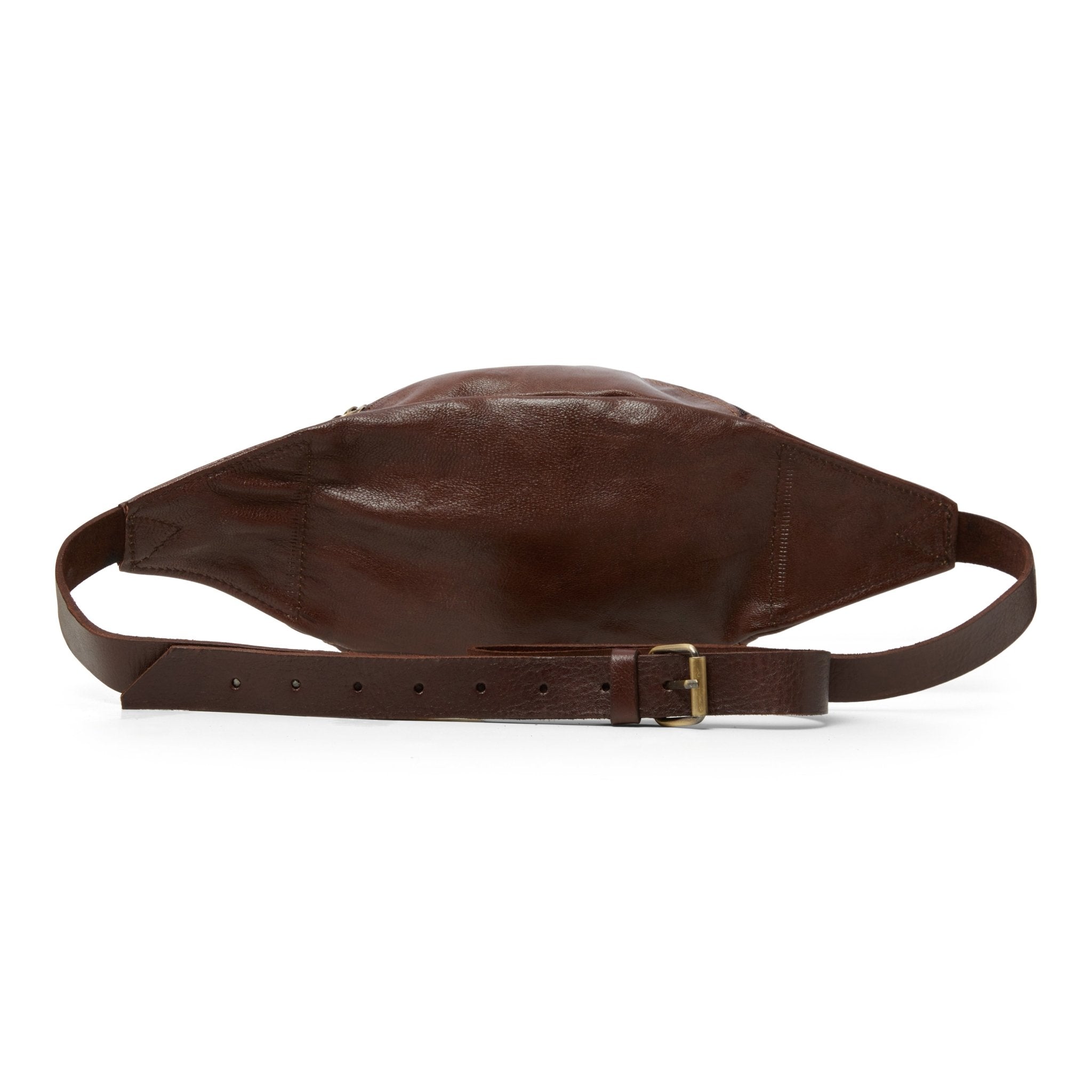 Leather Woven Bum Bag - Artisan Stories