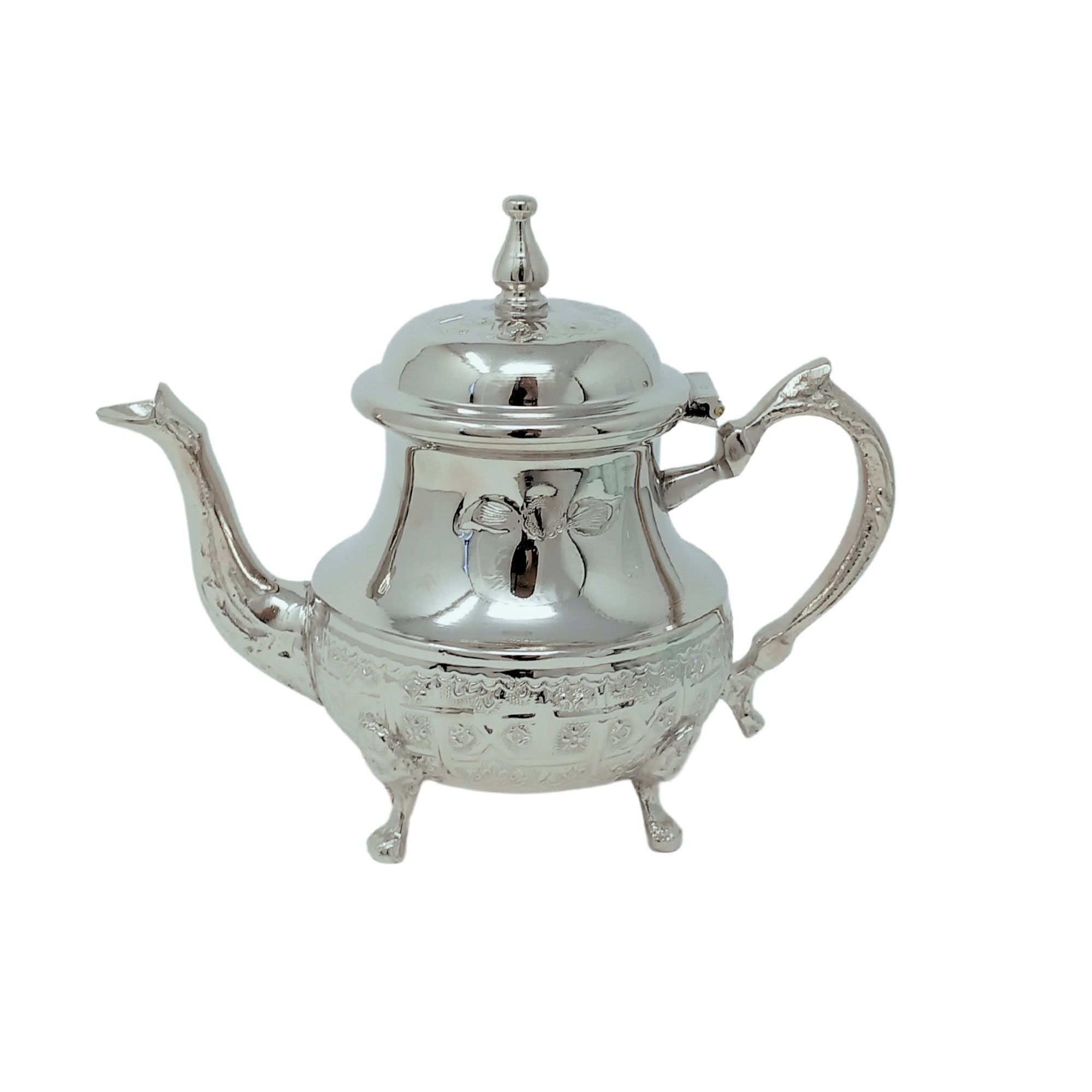 Moroccan Metal Tea Pot for Stovetop - Artisan Stories