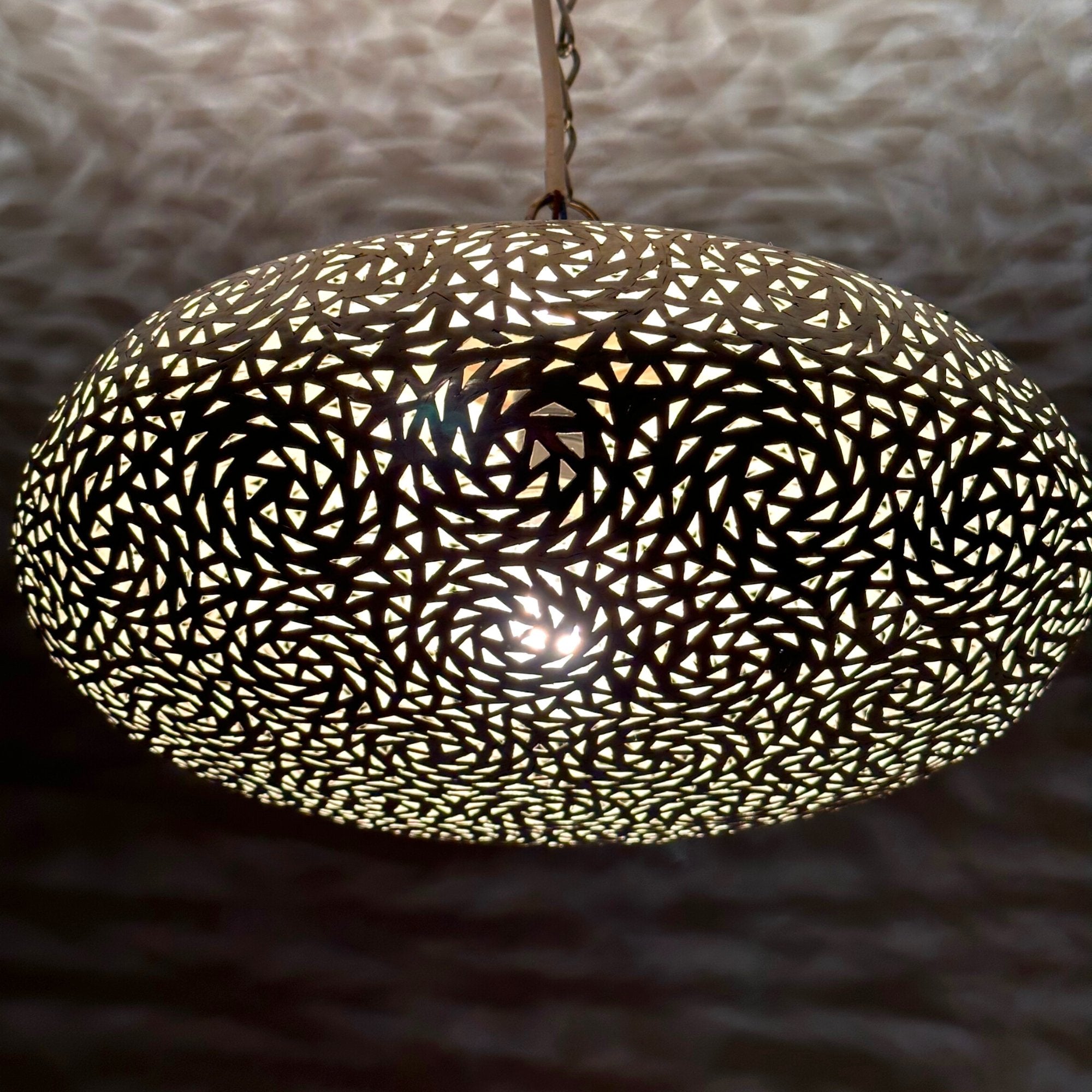 Moroccan Spherical Ceiling Lamp - Artisan Stories