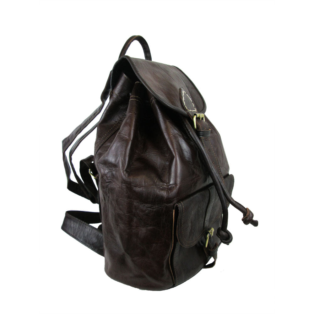 Small Sac a Dos Backpack - Chocolate-ISMAD LONDON