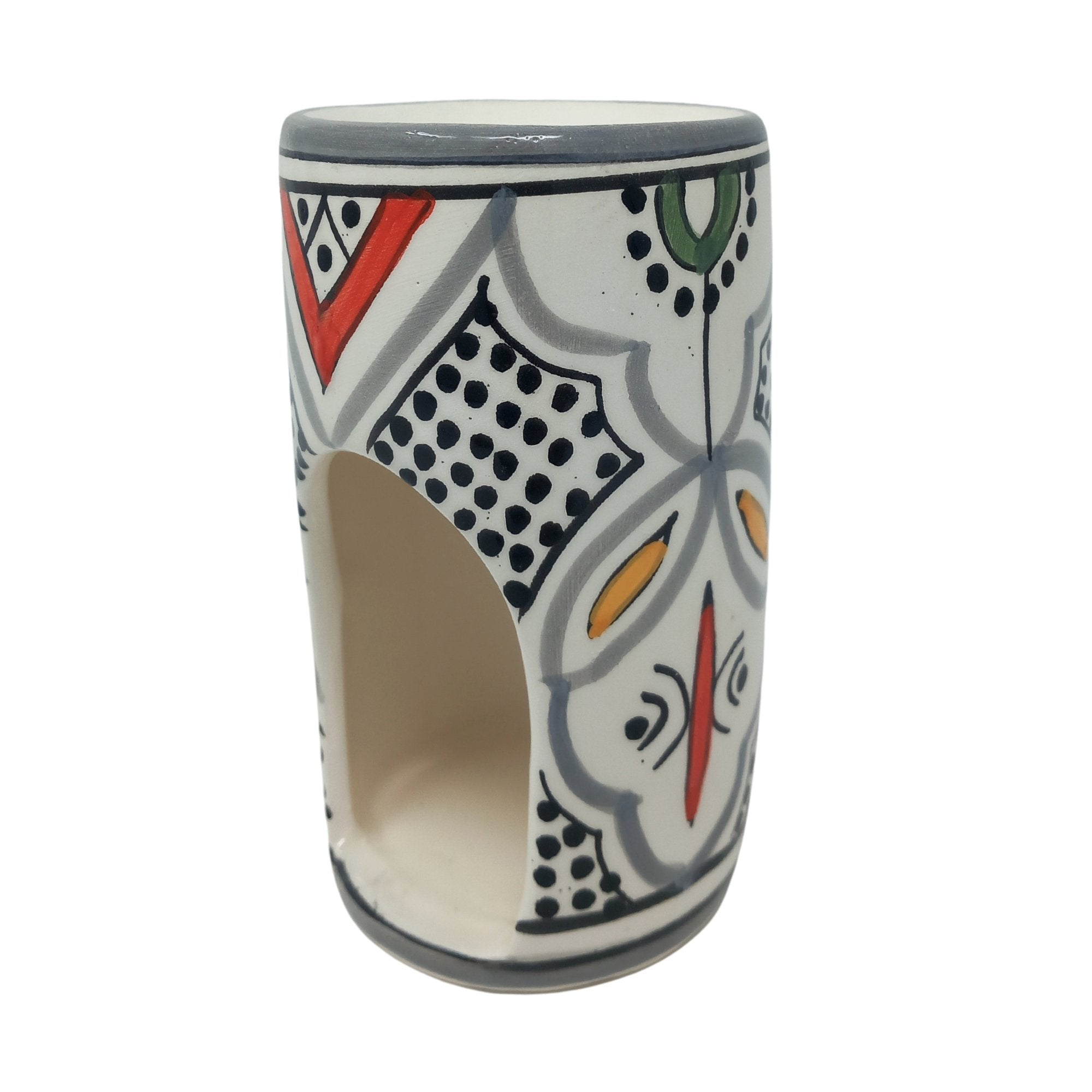 Safa Ceramic Wax Essential Oil Burner House - Artisan Stories