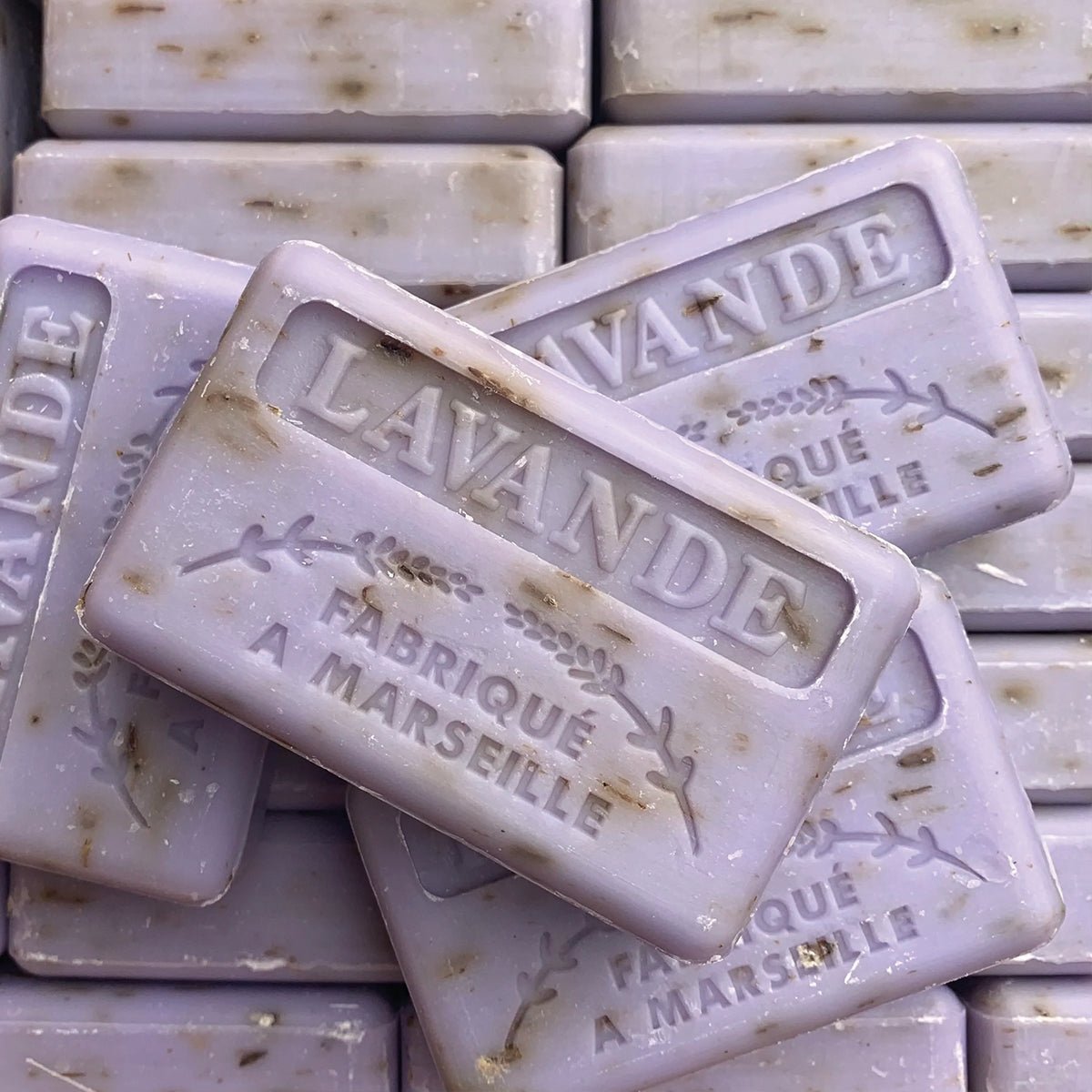 Savon de Marseilles Soap - Lavender Exfoliator - Artisan Stories