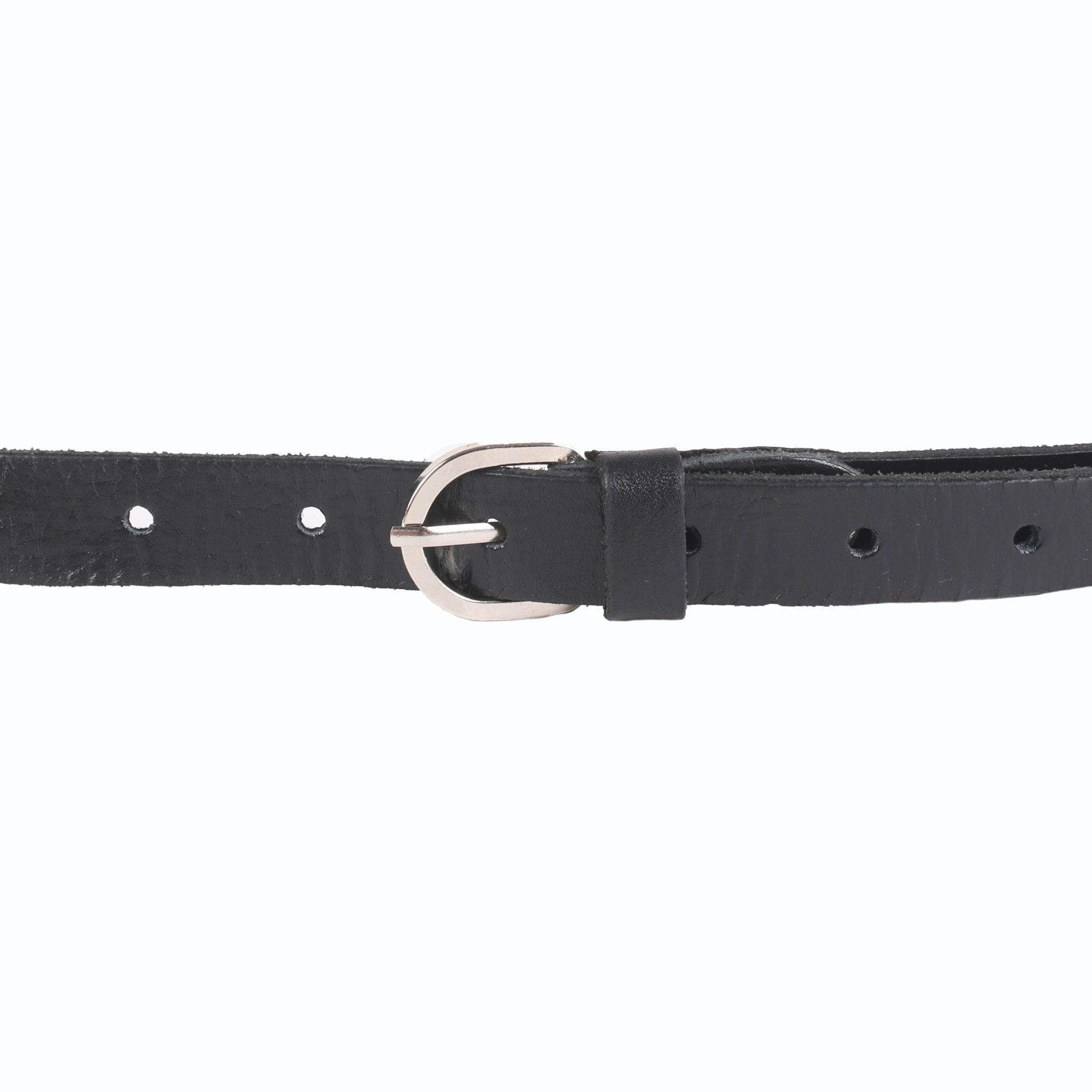 Skinny leather belt - Artisan Stories