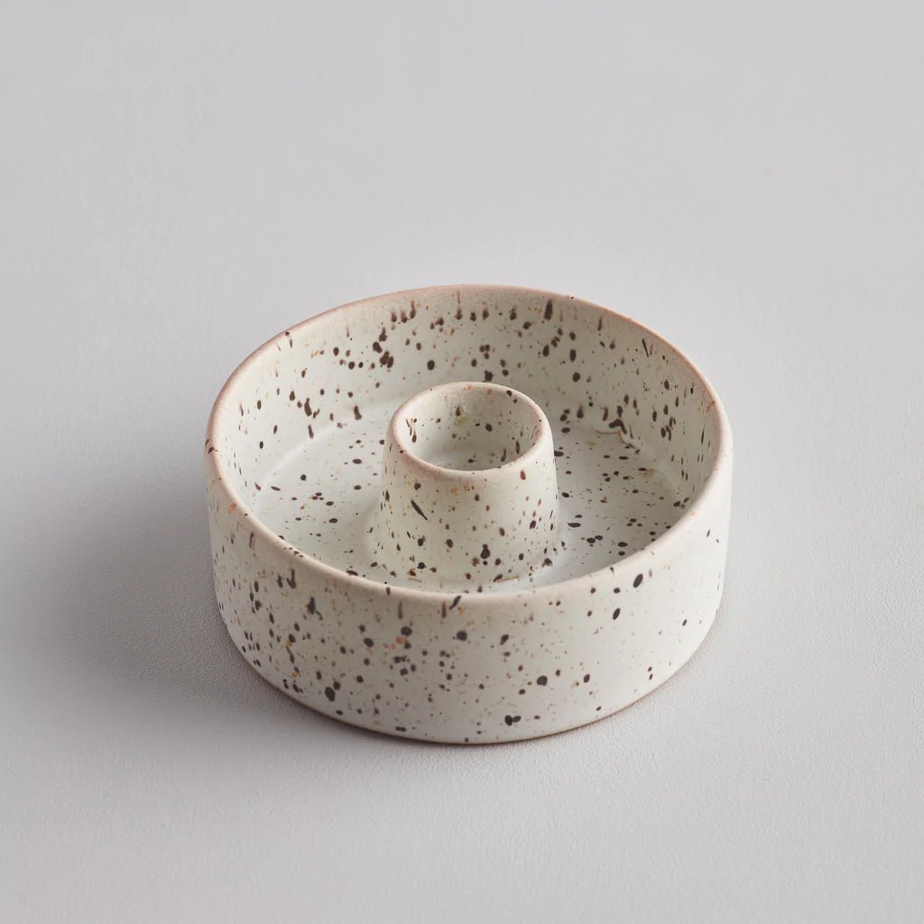 Speckled 7/8” Candle Holder - Artisan Stories