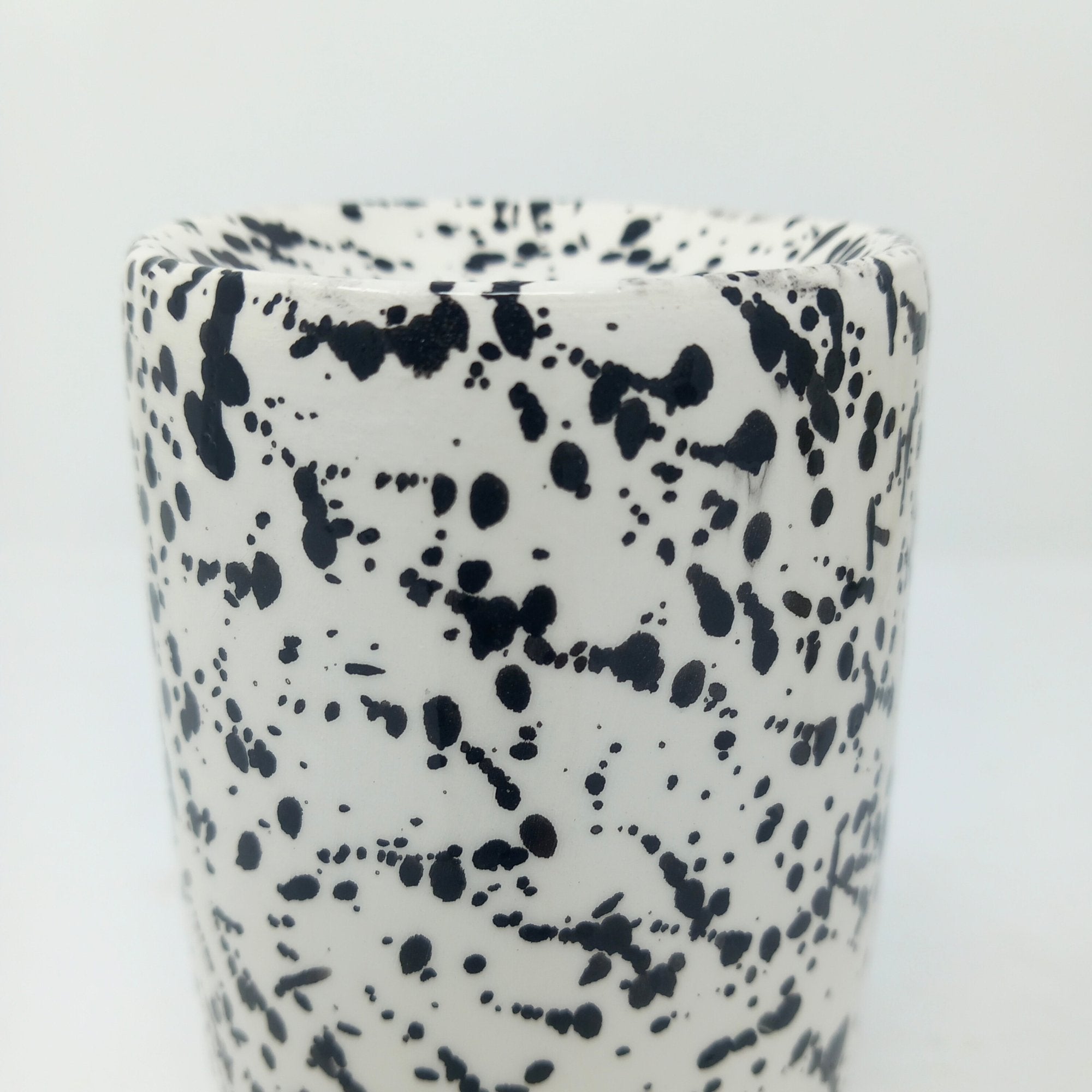 Splattered Design Ceramic Wax Essential Oil Burner House - Artisan Stories