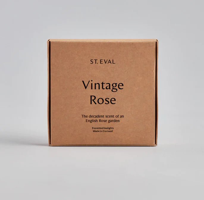 St Eval Scented Tealight Candles - Vintage Rose - Artisan Stories