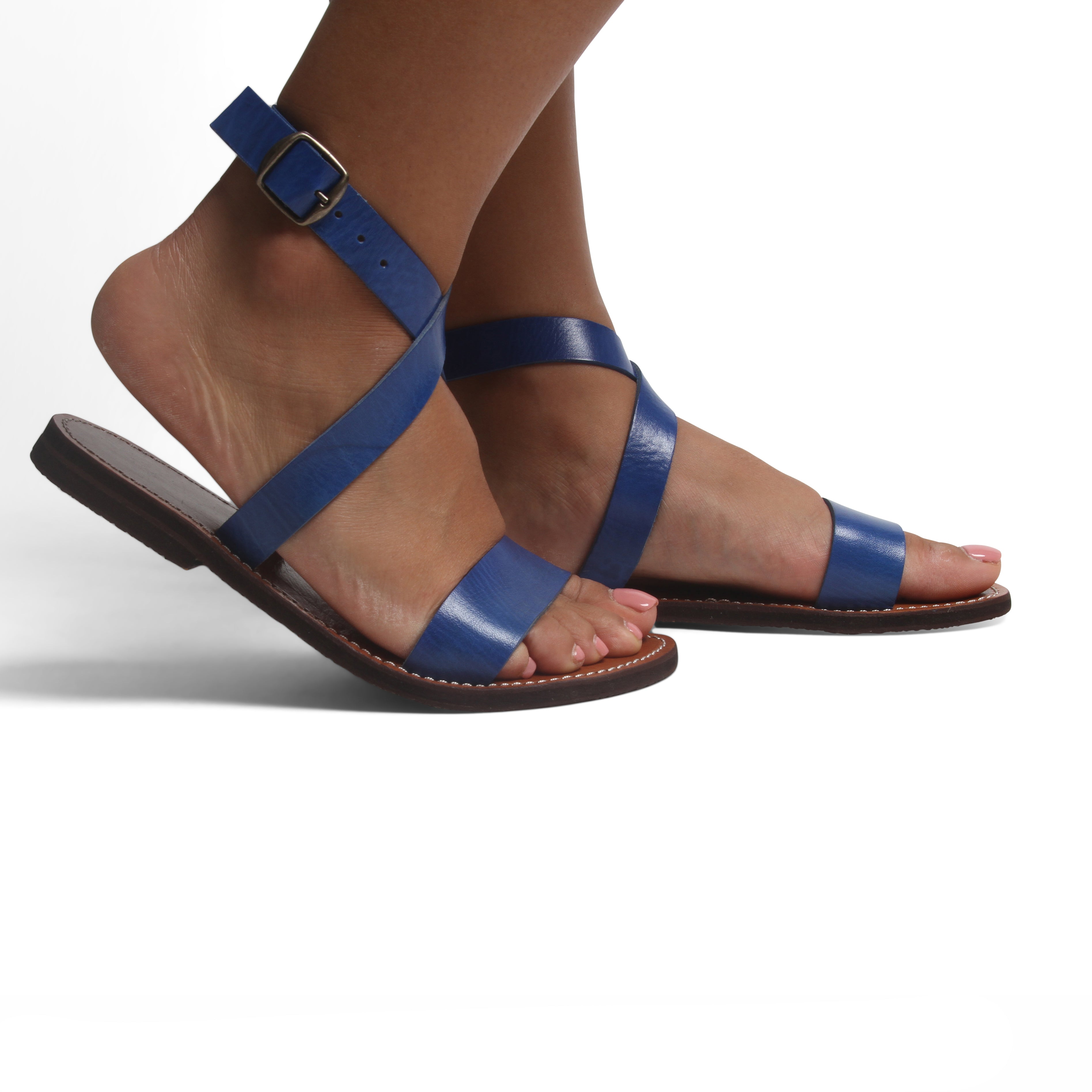 Wrap Leather Sandals-ISMAD LONDON